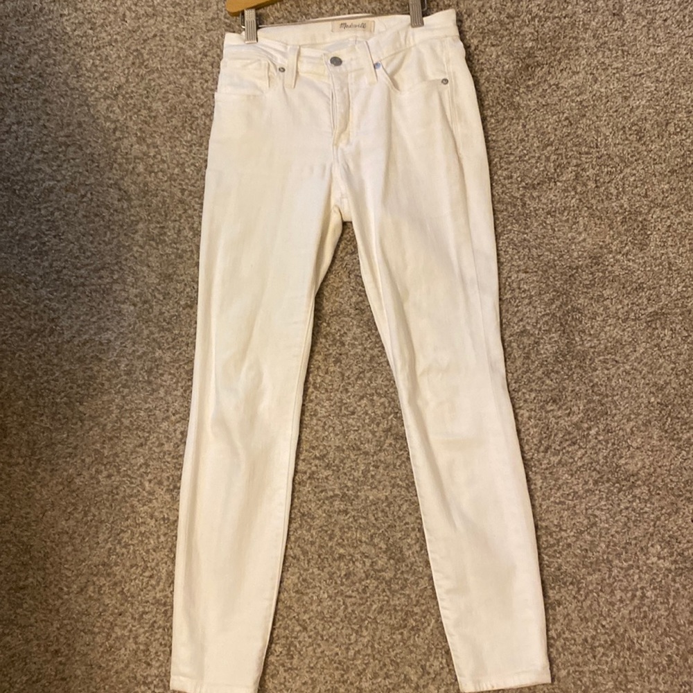 Madewell 9inch high rise skinny jeans